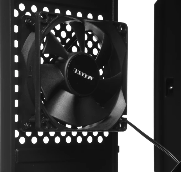 Корпус Accord ACC-M258-01B черный без БП mATX 1x80mm 2xUSB2.0 audio