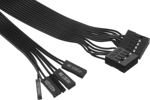 Корпус Accord ACC-M258-01B черный без БП mATX 1x80mm 2xUSB2.0 audio