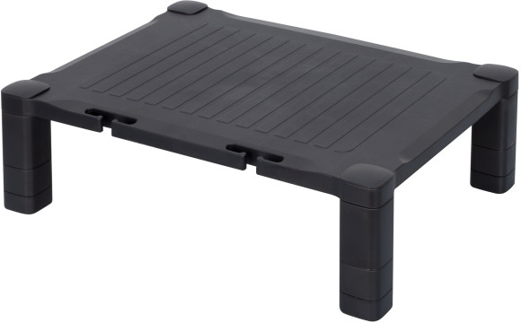 Подставка под монитор Бюрократ Shell черный