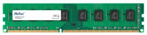 Память DDR3 8GB 1600MHz Netac NTBSD3P16SP-08 Basic RTL PC3-12800 CL11 DIMM 240-pin 1.5В dual rank Ret