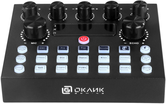 Микрофон проводной Оклик SM-600G 2.5м черный Микрофон проводной Оклик SM-600G 2.5м черный