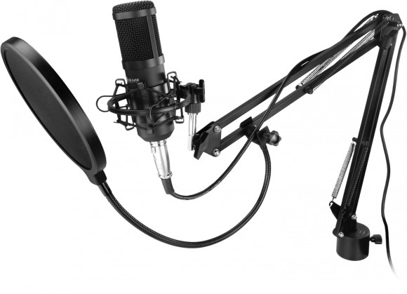 Микрофон проводной Оклик SM-600G 2.5м черный Микрофон проводной Оклик SM-600G 2.5м черный