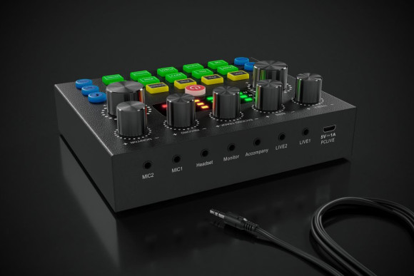 Микрофон проводной Оклик SM-600G 2.5м черный Микрофон проводной Оклик SM-600G 2.5м черный