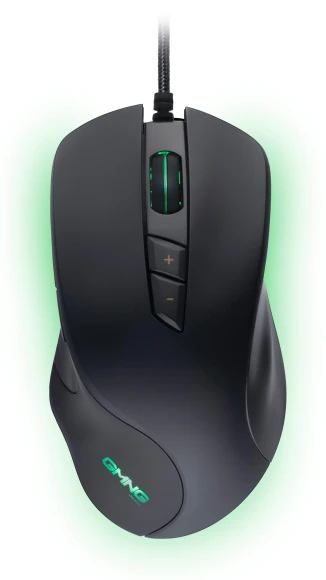 Мышь GMNG 940GM черный оптическая 12800dpi USB для ноутбука 7but