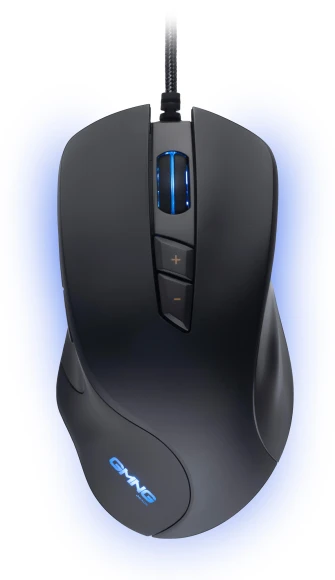 Мышь GMNG 940GM черный оптическая 12800dpi USB для ноутбука 7but