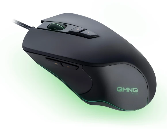 Мышь GMNG 940GM черный оптическая 12800dpi USB для ноутбука 7but