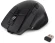 Мышь Оклик 502MW черный оптическая 2400dpi silent беспров. BT/Radio USB для ноутбука 9but (1978678)