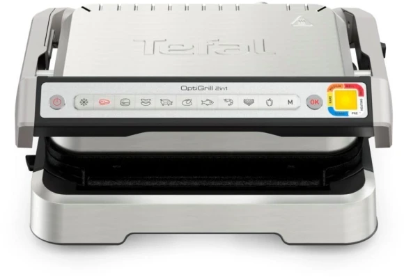 Электрогриль Tefal Optigrill GC772D30 2100Вт серый/черный