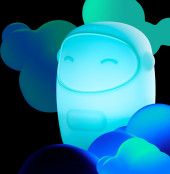 Умный светильник Sber Космонавт настол. белый (SBDV-00126) Умный светильник Sber Космонавт настол. белый (SBDV-00126)