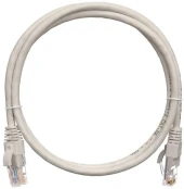 Патч-корд Nikomax NMC-PC4UD55B-020-C-GY U/UTP RJ-45 вил.-вилка RJ-45 кат.5E 2м серый LSZH