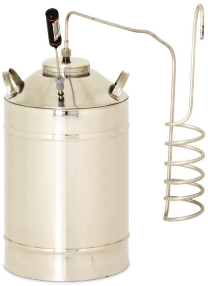 Дистиллятор Магарыч Деревенский 20 0.8л/ч V=20л серебристый Дистиллятор Магарыч Деревенский 20 0.8л/ч V=20л серебристый