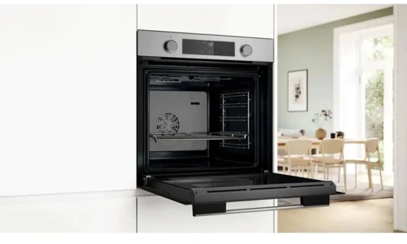 Духовой шкаф Электрический Bosch Serie 4 HJA737BA0 черный