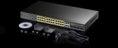 Коммутатор Cudy GS2028PS4-300W (L2) 28x1Гбит/с 4SFP 24PoE+ 300W управляемый Коммутатор Cudy GS2028PS4-300W (L2) 28x1Гбит/с 4SFP 24PoE+ 300W управляемый