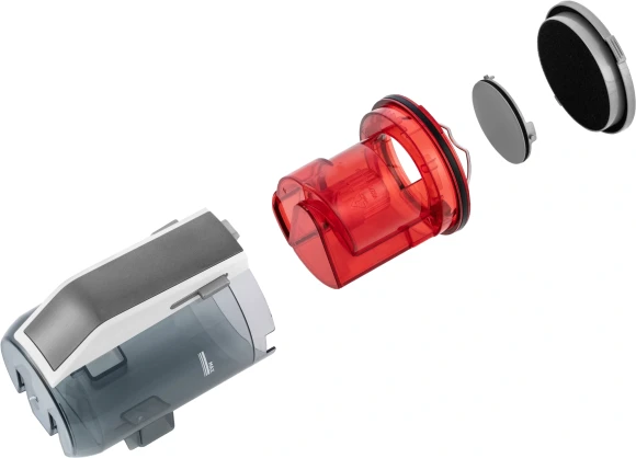 Пылесос паровой Kitfort КТ-595 1800Вт белый/серый