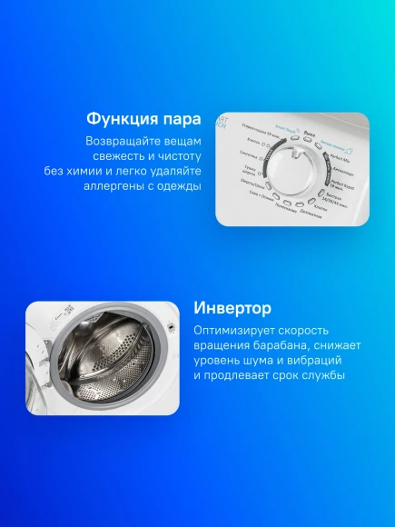 Стиральная машина Candy Smart Pro CSO4 107TB1/2-07 класс: A загр.фронтальная макс.:7кг белый