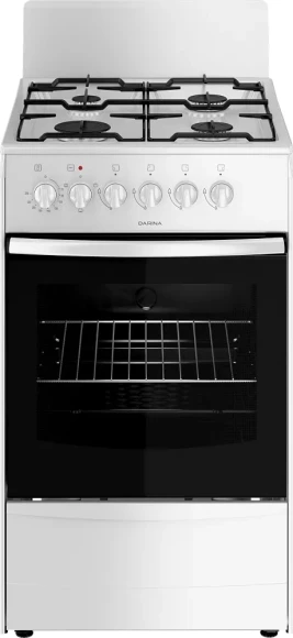 Плита Комбинированная Darina 1A KM341 301 W белый (без крышки) реш.сталь Плита Комбинированная Darina 1A KM341 301 W белый (без крышки) реш.сталь
