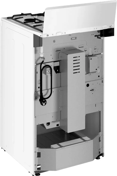 Плита Комбинированная Darina 1A KM341 301 W белый (без крышки) реш.сталь Плита Комбинированная Darina 1A KM341 301 W белый (без крышки) реш.сталь