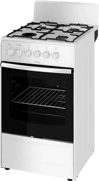 Плита Комбинированная Darina 1A KM341 301 W белый (без крышки) реш.сталь Плита Комбинированная Darina 1A KM341 301 W белый (без крышки) реш.сталь