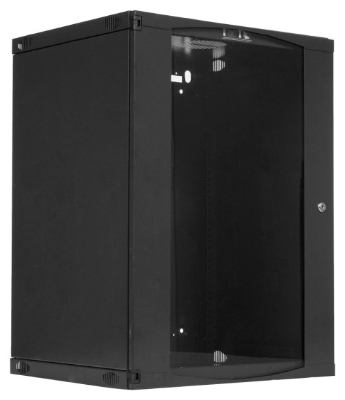 Шкаф коммутационный Lanmaster Next (TWT-CBWNG-15U-6X6-BK) настенный 15U 550x600мм пер.дв.стекл 60кг черный 22кг 823мм Шкаф коммутационный Lanmaster Next (TWT-CBWNG-15U-6X6-BK) настенный 15U 550x600мм пер.дв.стекл 60кг черный 22кг 823мм