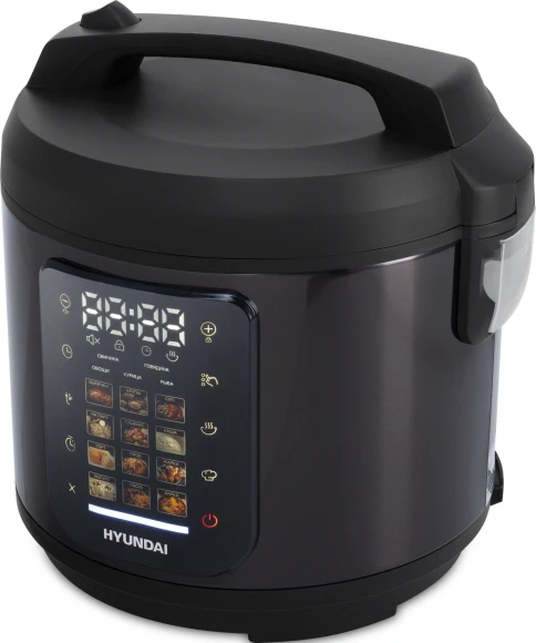 Мультиварка Hyundai HYMC-2404 5л 900Вт темно-коричневый/черный