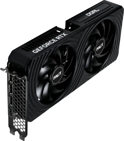 Видеокарта Palit PCI-E 5.0 PA-RTX5060Ti DUAL OC NVIDIA GeForce RTX 5060TI 8Gb 128bit GDDR7 2407/28000 HDMIx1 DPx3 HDCP Ret Видеокарта Palit PCI-E 5.0 PA-RTX5060Ti DUAL OC NVIDIA GeForce RTX 5060TI 8Gb 128bit GDDR7 2407/28000 HDMIx1 DPx3 HDCP Ret