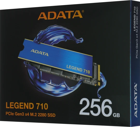 Накопитель SSD A-Data PCIe 3.0 x4 256GB ALEG-710-256GCS Legend 710 M.2 2280 Накопитель SSD A-Data PCIe 3.0 x4 256GB ALEG-710-256GCS Legend 710 M.2 2280