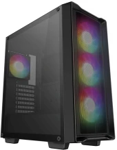 Корпус Deepcool CC560 Mesh V2 черный без БП ATX 4x120mm 5x140mm 2xUSB3.0 audio bott PSU Корпус Deepcool CC560 Mesh V2 черный без БП ATX 4x120mm 5x140mm 2xUSB3.0 audio bott PSU