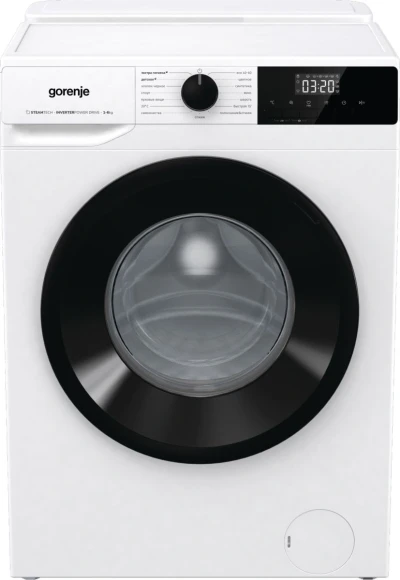 Стиральная машина Gorenje W1NHPI60SCSIRV (с баком) класс: A загр.фронтальная макс.:6кг белый инвертор
