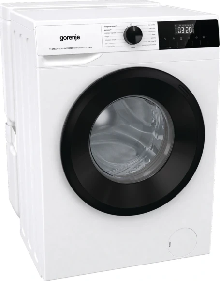 Стиральная машина Gorenje W1NHPI60SCSIRV (с баком) класс: A загр.фронтальная макс.:6кг белый инвертор