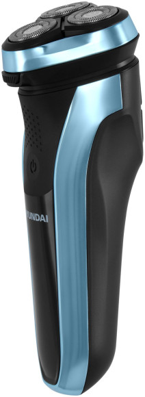 Бритва роторная Hyundai H-SH8088 реж.эл.:3 питан.:аккум. голубой/черный Бритва роторная Hyundai H-SH8088 реж.эл.:3 питан.:аккум. голубой/черный