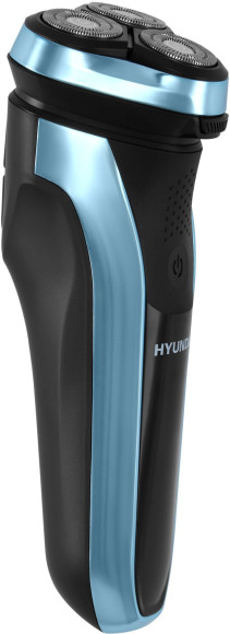 Бритва роторная Hyundai H-SH8088 реж.эл.:3 питан.:аккум. голубой/черный Бритва роторная Hyundai H-SH8088 реж.эл.:3 питан.:аккум. голубой/черный