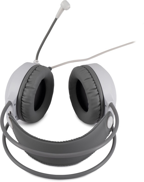 Наушники с микрофоном Оклик HS-L300G белый 2.2м мониторные оголовье (1796952) Наушники с микрофоном Оклик HS-L300G белый 2.2м мониторные оголовье (1796952)
