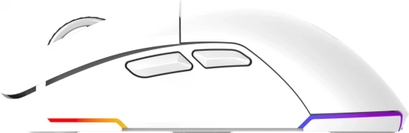 Мышь Оклик 900GMW белый оптическая 26000dpi беспров. BT/Radio USB 6but