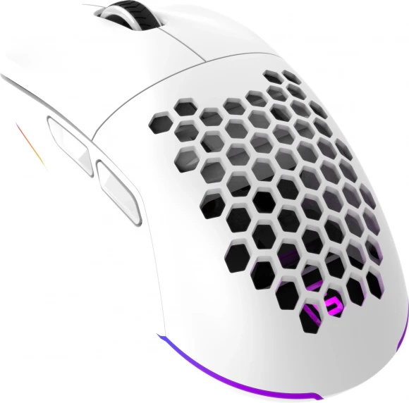 Мышь Оклик 900GMW белый оптическая 26000dpi беспров. BT/Radio USB 6but