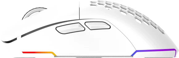 Мышь Оклик 900GMW белый оптическая 26000dpi беспров. BT/Radio USB 6but