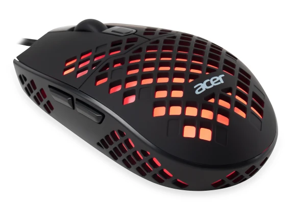 Мышь Acer OMW134 черный оптическая 6400dpi USB 6but (ZL.MCEEE.018)