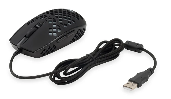 Мышь Acer OMW134 черный оптическая 6400dpi USB 6but (ZL.MCEEE.018)