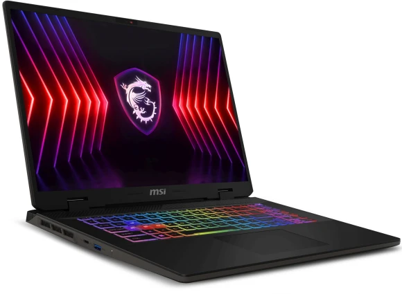 Ноутбук MSI Sword 17 HX B13VFKG-099XRU Core i7 13700HX 16Gb SSD1Tb NVIDIA GeForce RTX4060 8Gb 17" IPS FHD+ (1920x1200) FreeDOS grey space WiFi BT Cam (9S7-17T214-099)