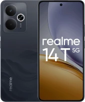 Смартфон Realme RMX5078 14T 5G 256Gb 12Gb черный моноблок 3G 4G 2Sim 6.67" 1080x2400 Android 15 50Mpix 802.11 a/b/g/n/ac NFC GPS GSM900/1800 GSM1900 Protect Смартфон Realme RMX5078 14T 5G 256Gb 12Gb черный моноблок 3G 4G 2Sim 6.67" 1080x2400 Android 15 50Mpix 802.11 a/b/g/n/ac NFC GPS GSM900/1800 GSM1900 Protect