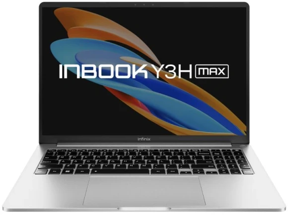 Ноутбук Infinix Inbook Y3H Max YL613H Core i5 12450H 16Gb SSD1Tb Intel UHD Graphics 16" IPS FHD (1920x1200) FreeDOS silver WiFi BT Cam (71008302603)
