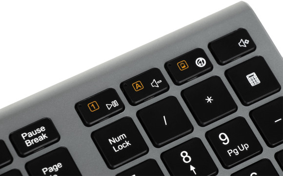 Клавиатура Оклик 890S серый USB беспроводная slim Клавиатура Оклик 890S серый USB беспроводная slim