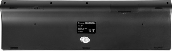 Клавиатура Оклик 890S серый USB беспроводная slim Клавиатура Оклик 890S серый USB беспроводная slim