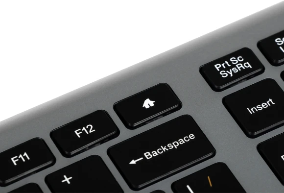 Клавиатура Оклик 890S серый USB беспроводная slim Клавиатура Оклик 890S серый USB беспроводная slim