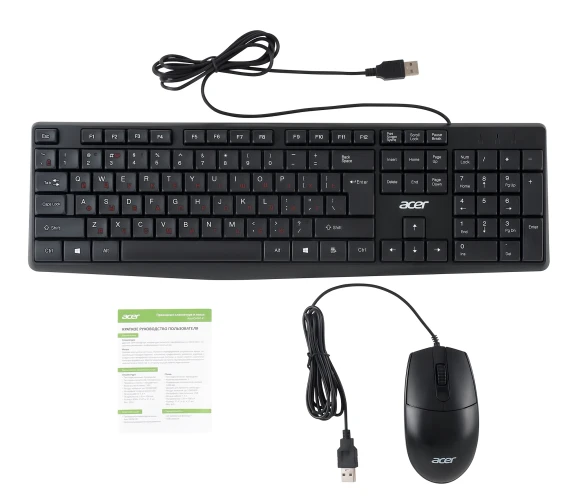 Клавиатура + мышь Acer OMW141 клав:черный мышь:черный USB (ZL.MCEEE.01M) Клавиатура + мышь Acer OMW141 клав:черный мышь:черный USB (ZL.MCEEE.01M)