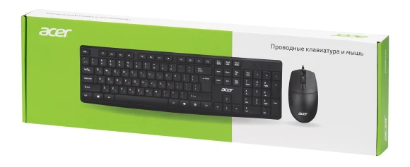 Клавиатура + мышь Acer OMW141 клав:черный мышь:черный USB (ZL.MCEEE.01M) Клавиатура + мышь Acer OMW141 клав:черный мышь:черный USB (ZL.MCEEE.01M)
