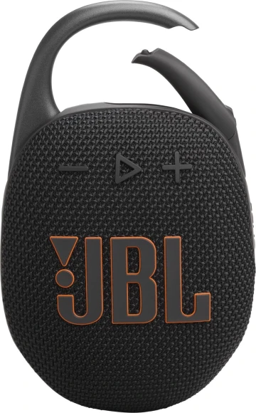 Колонка порт. JBL Clip 5 черный 7W Mono BT 10м 1400mAh Колонка порт. JBL Clip 5 черный 7W Mono BT 10м 1400mAh
