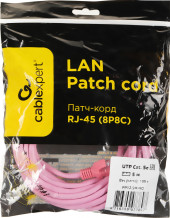 Патч-корд Premier PP12-5M/RO 1000Гбит/с UTP 4 пары cat.5E CCA molded 5м розовый RJ-45 (m)-RJ-45 (m) Патч-корд Premier PP12-5M/RO 1000Гбит/с UTP 4 пары cat.5E CCA molded 5м розовый RJ-45 (m)-RJ-45 (m)