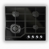 Газовая варочная поверхность Lex GVG 640-1 BL черный Газовая варочная поверхность Lex GVG 640-1 BL черный