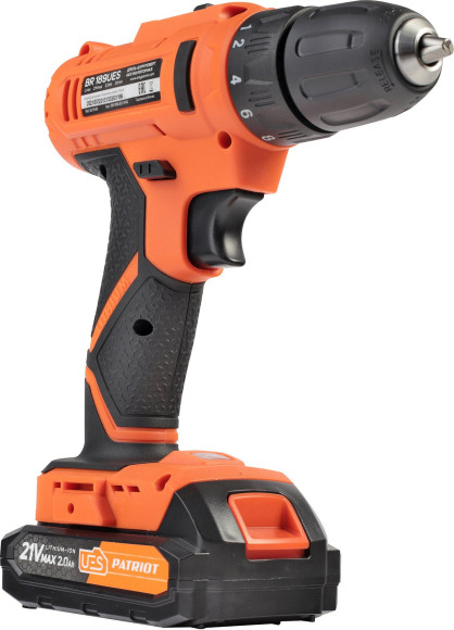 Дрель-шуруповерт Patriot BR 189UES аккум. патрон:быстрозажимной (180301549)