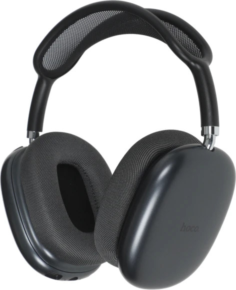 Гарнитура мониторные Hoco W55 1.2м т.серый беспроводные bluetooth оголовье (32683)